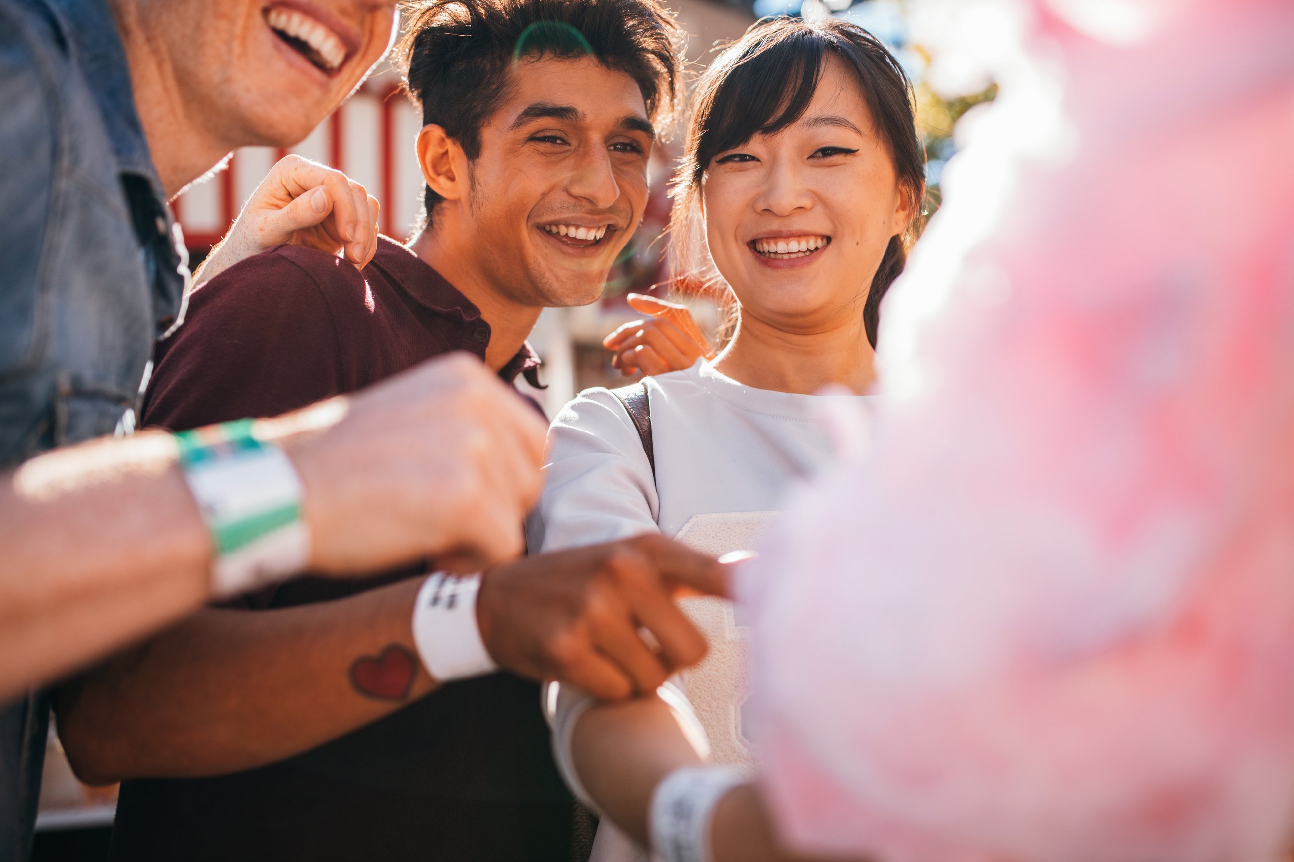 Friends with Cotton Candy